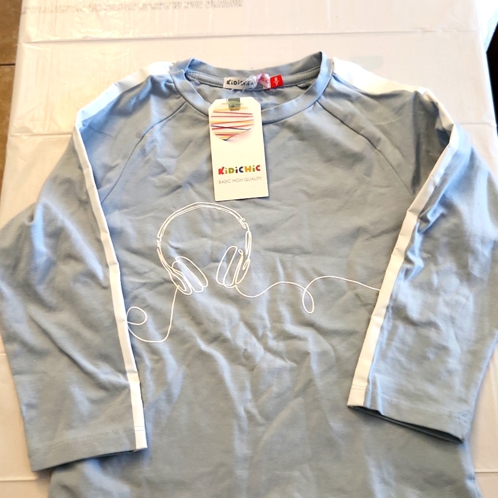 Kidichic basic long sleeve shirt